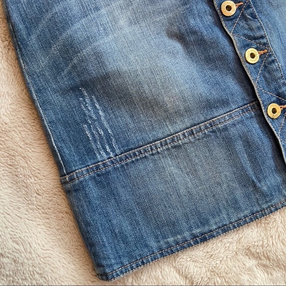 Y2K Dolce And Gabbana Denim Mini Skirt - Picture 3 of 16